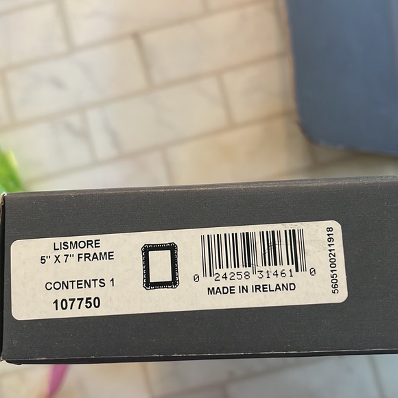 Waterford Crystal Accents New In Box Waterford Crystal Lismore 5x7